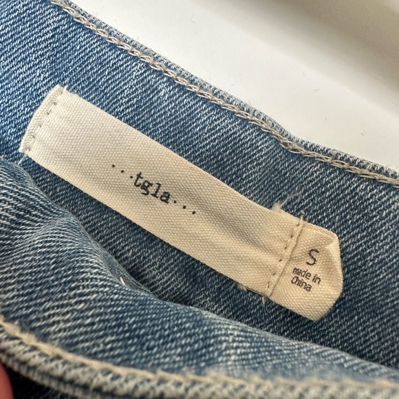 Tgla Francesca’s Button-up Jean Skirt - Picture 4 of 4